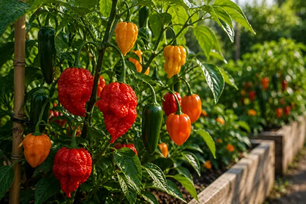 Cómo cultivar chiles picantes