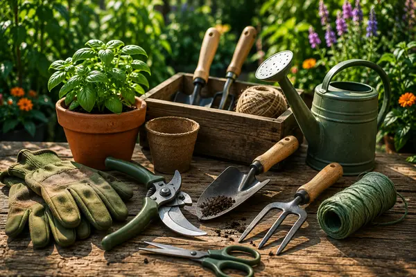 Herramientas esenciales para el jardín