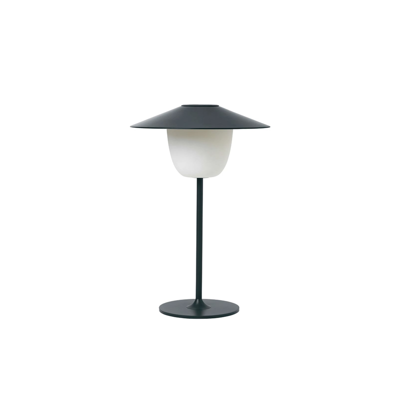 Ani Portable Lámpara de Sobremesa Lámpara Gris Oscuro - Blomus - Sala de estar / salón - Aluminio