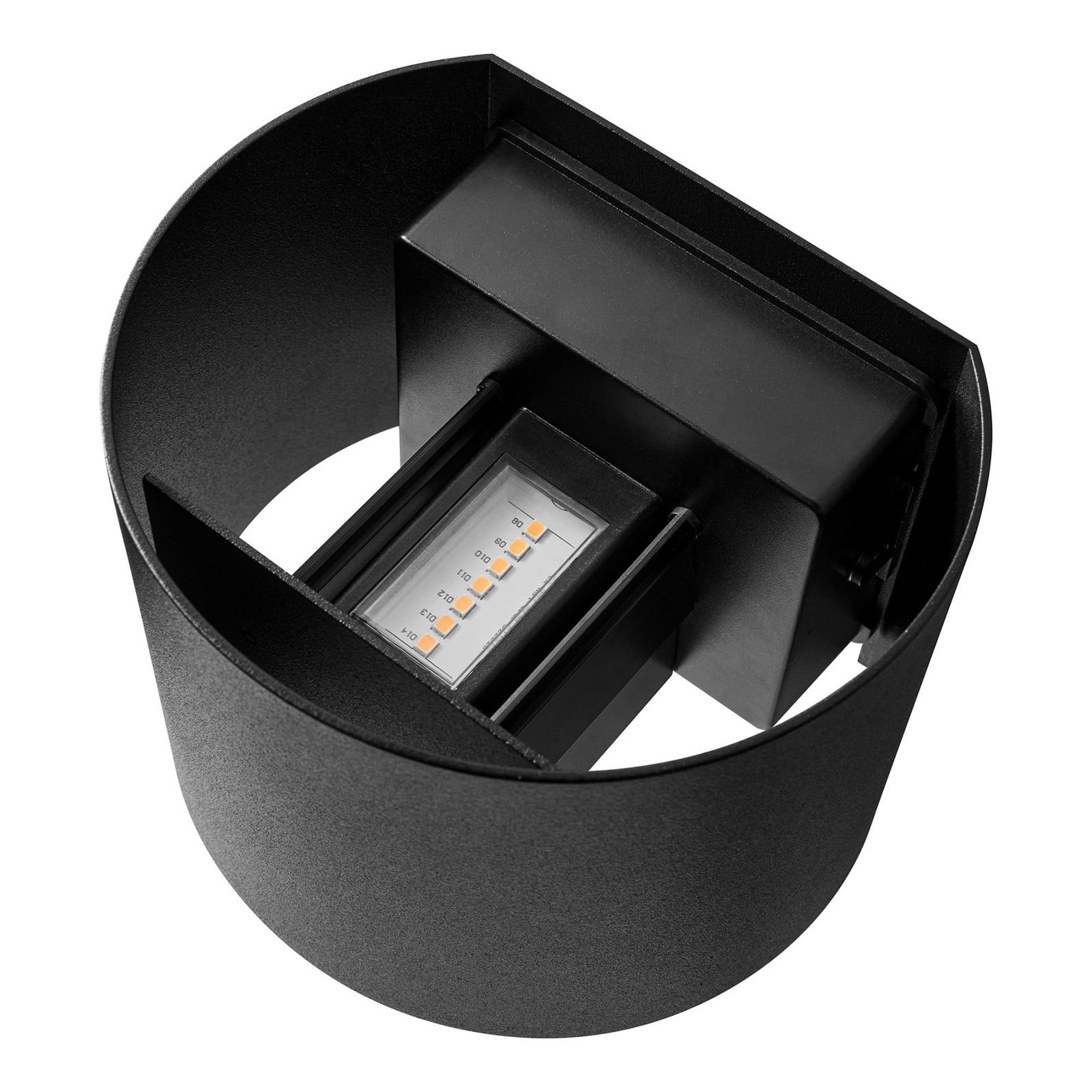 Aplique de exterior Milda Black - Nordlux - Moderno - Aluminio - De superficie