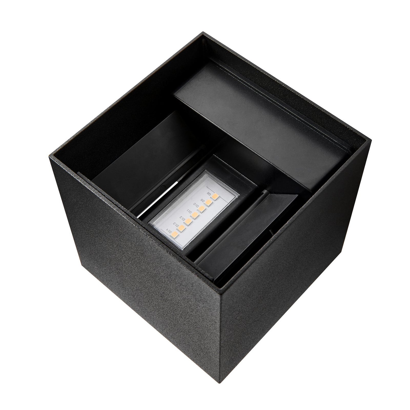 Aplique de exterior Milda Kubi Black - Nordlux - Moderno - Aluminio - De superficie