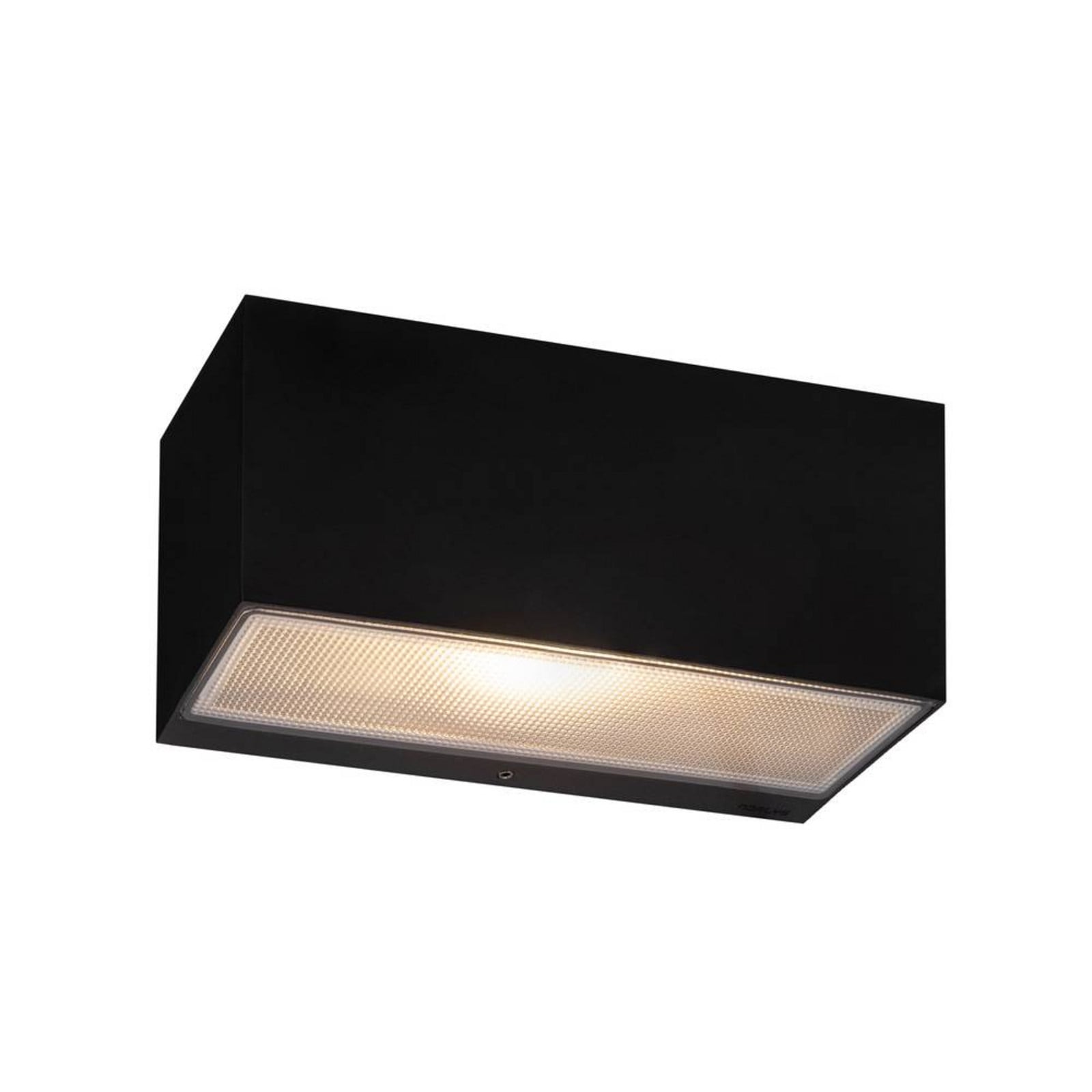 Asker Big Down LED Aplique Exterior Negro - Norlys - Terraza - Aluminio