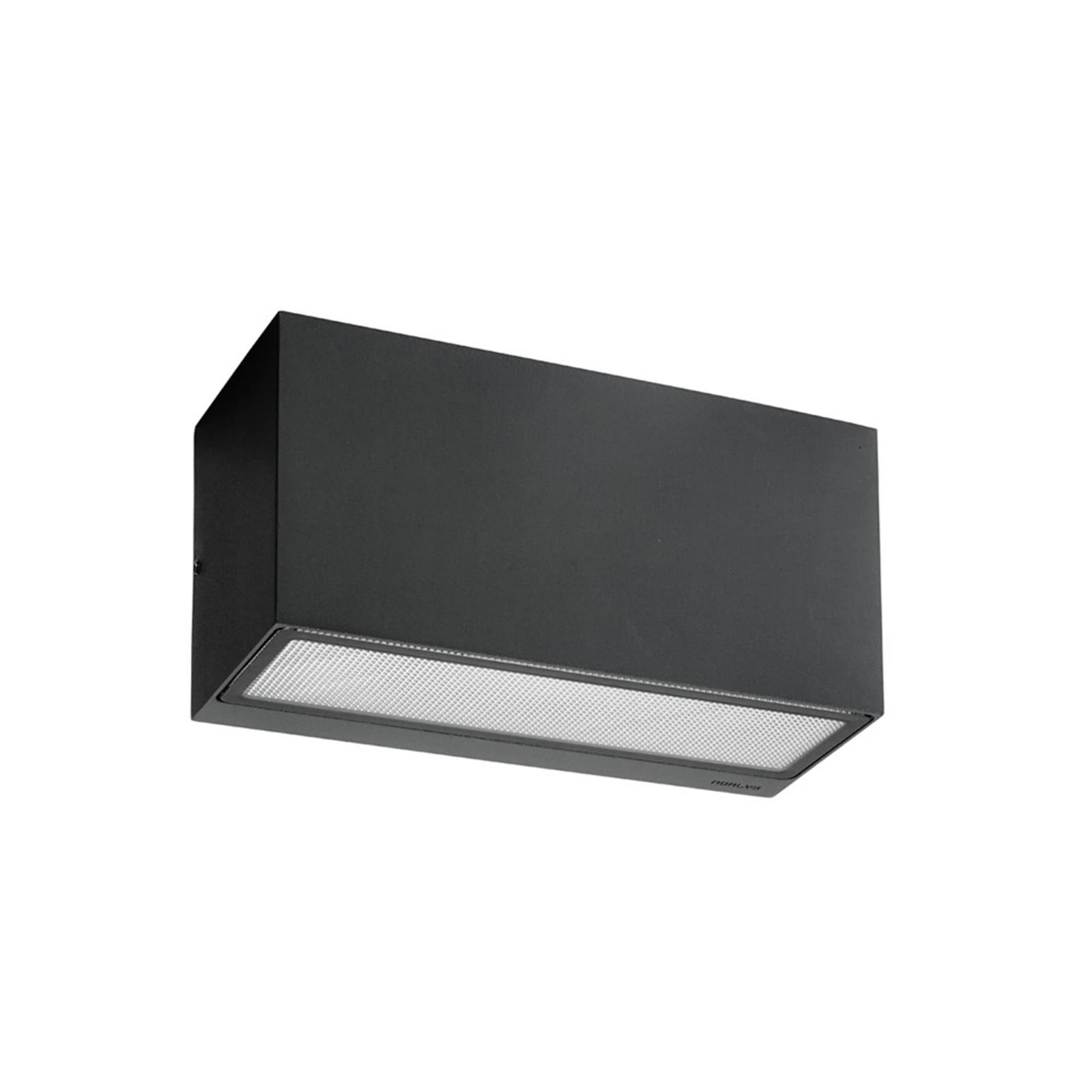 Asker Up/Down Aplique Exterior Bidireccional L22,5 Grafito - Norlys - Terraza - Aluminio