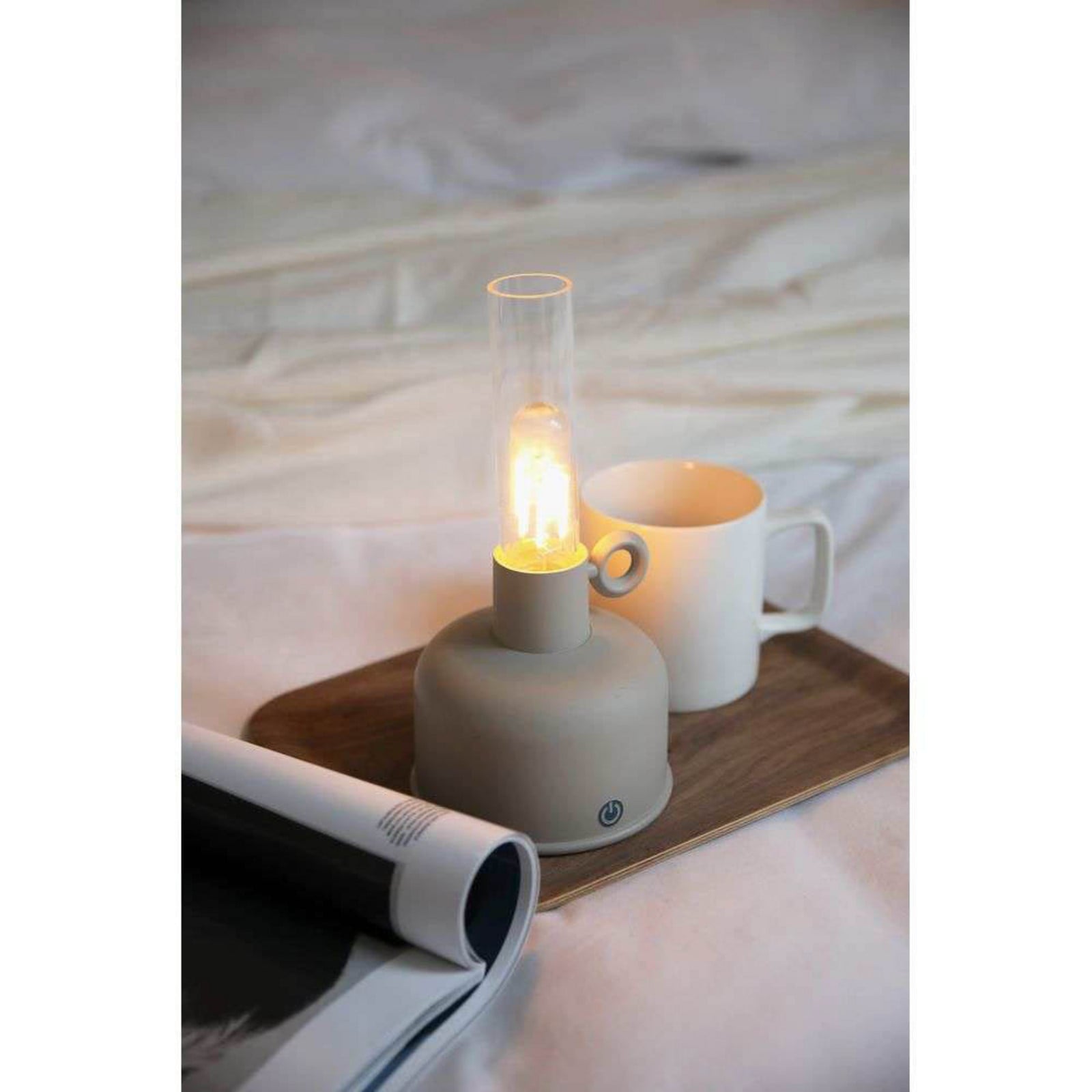 Astrid Portable Lámpara de Sobremesa IP44 Greige - Markslöjd - Sala de estar / salón - Plástico