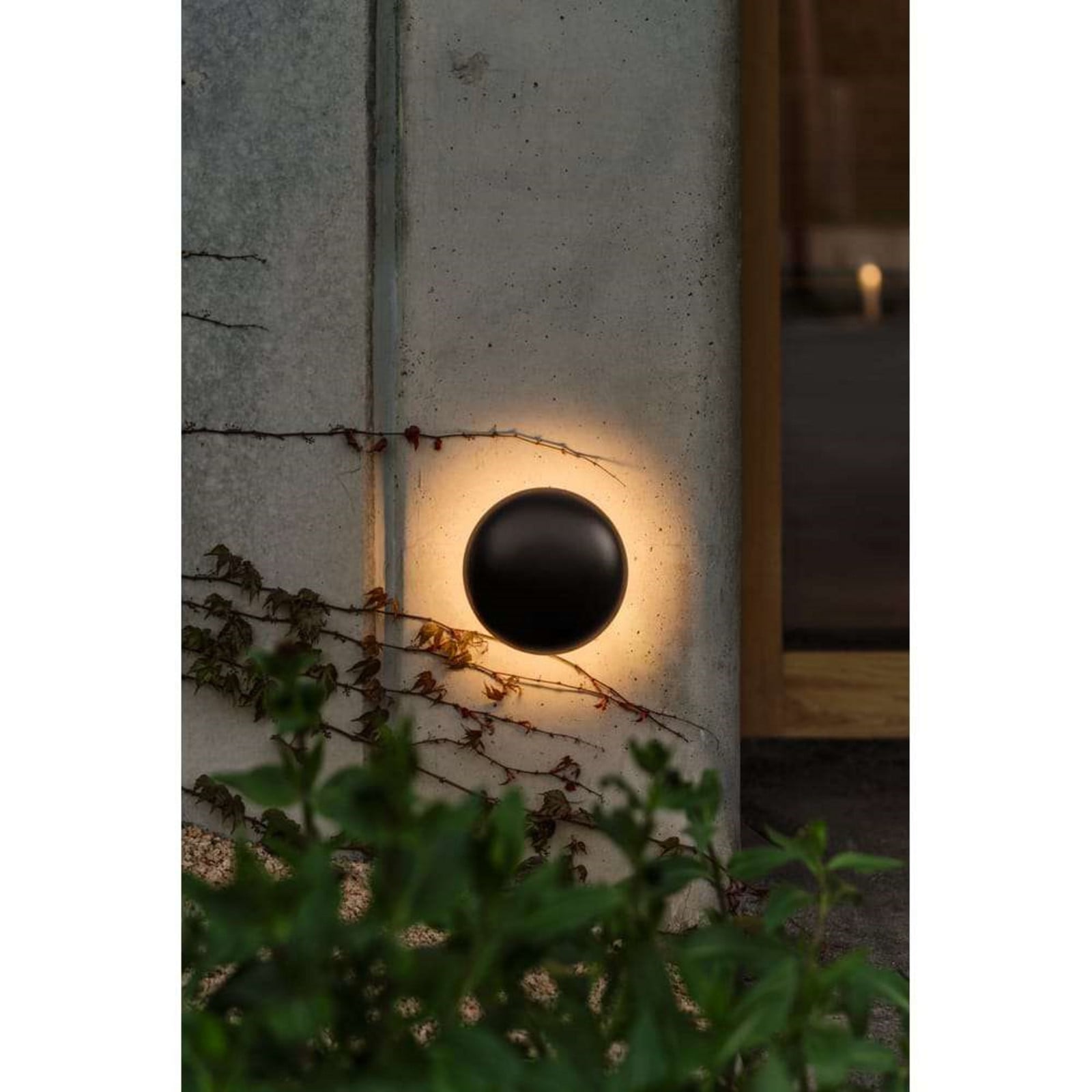 Babila 18 Aplique de pared Exterior Alu-Brown - Marset - Terraza - Metal