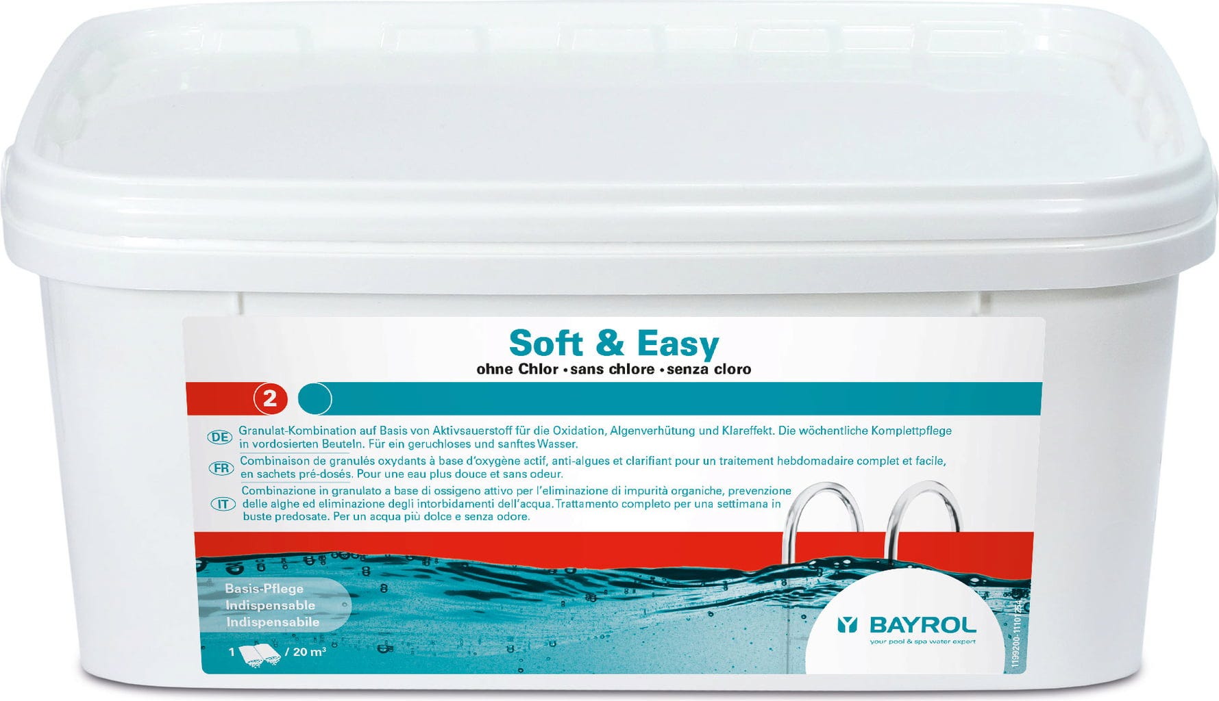 BAYROL Soft & Easy 20 m³ - 2,24 kg