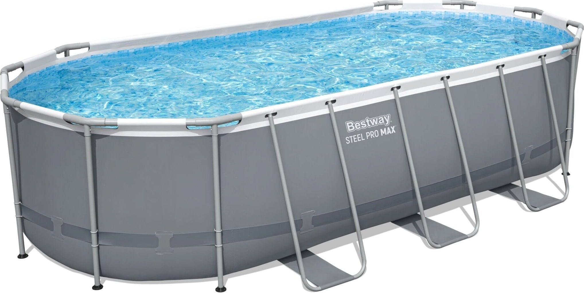 Bestway Frame Pool Oval Steel Pro MAX™ 549 x 274 x 122 cm inkl. Filterpumpe - 1 Stk