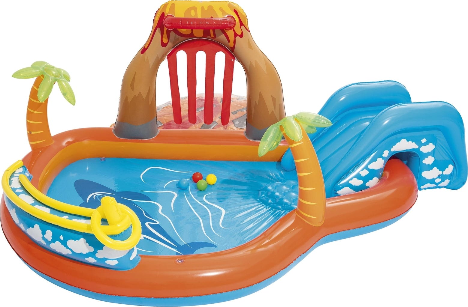 Bestway Wasserspielcenter Lava Lagoon 265 x 265 x 104 cm  - 1 Stk
