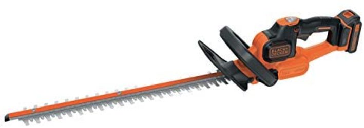 BLACK+DECKER GTC18452PC Cortasetos PowerCommand 18V 2.0Ah espada 45 cm