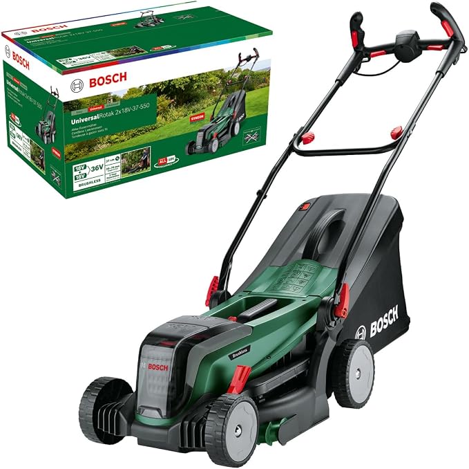 Bosch cortacésped con batería UniversalRotak 2x18V-37-550 sin Bat./carg.