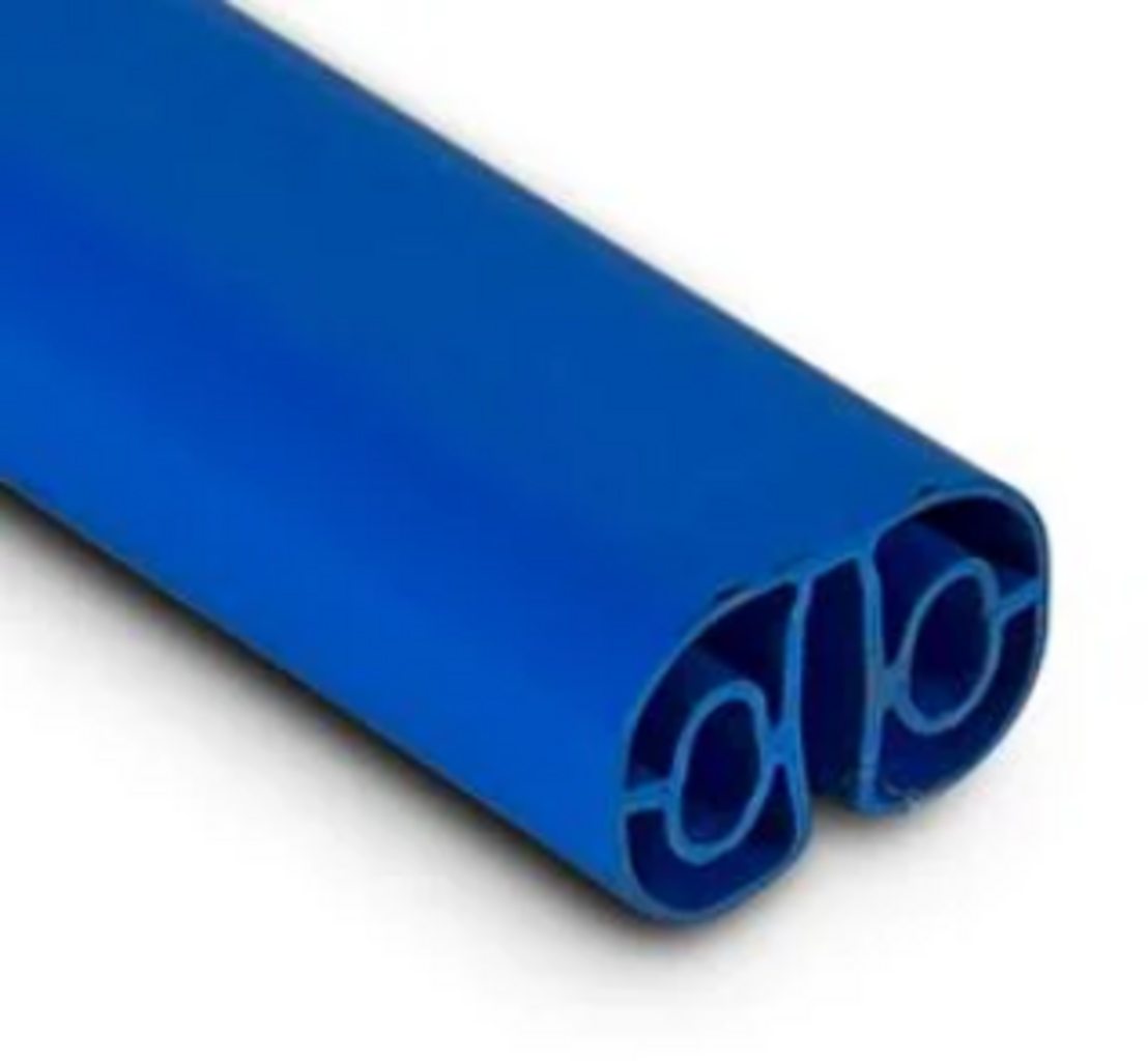 BWT Stahlwandpool-Handlauf-Set Standard Oval - Blau - 700 x 350 cm
