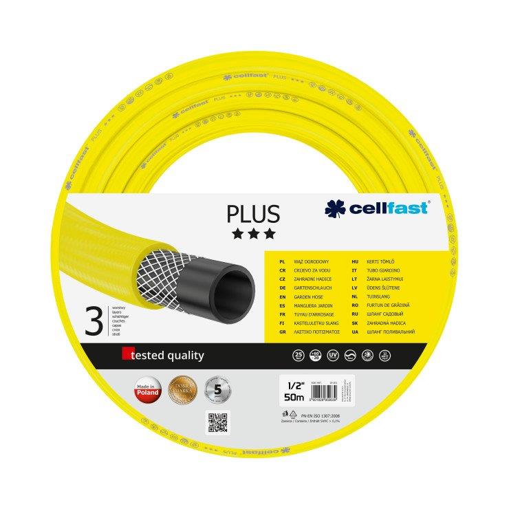 Cellfast 10-201 manguera de jardín 50 m por encima del suelo amarillo