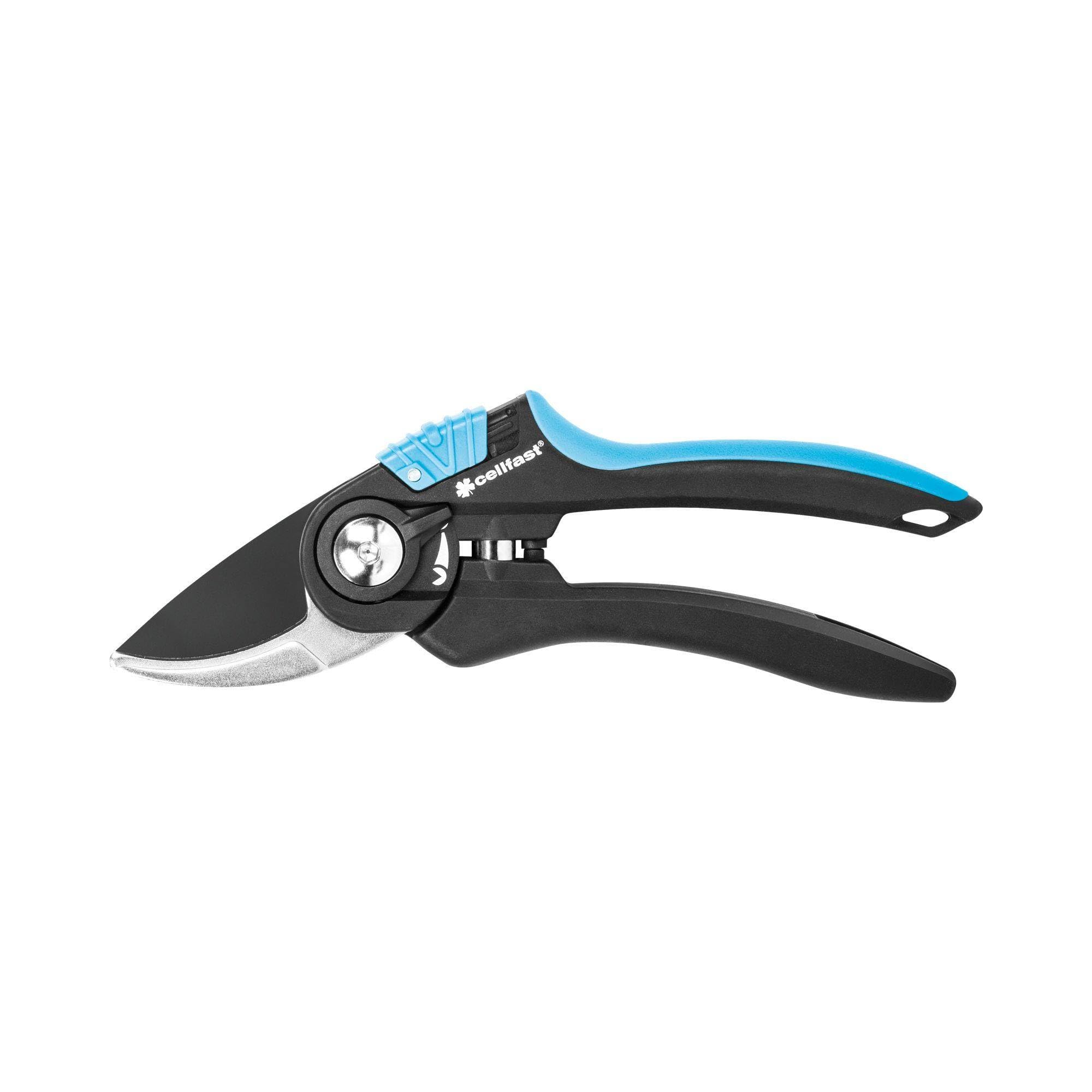 Cellfast Tijeras de podar Bypass ergonómica ENERGO Revestimiento Antiadherente