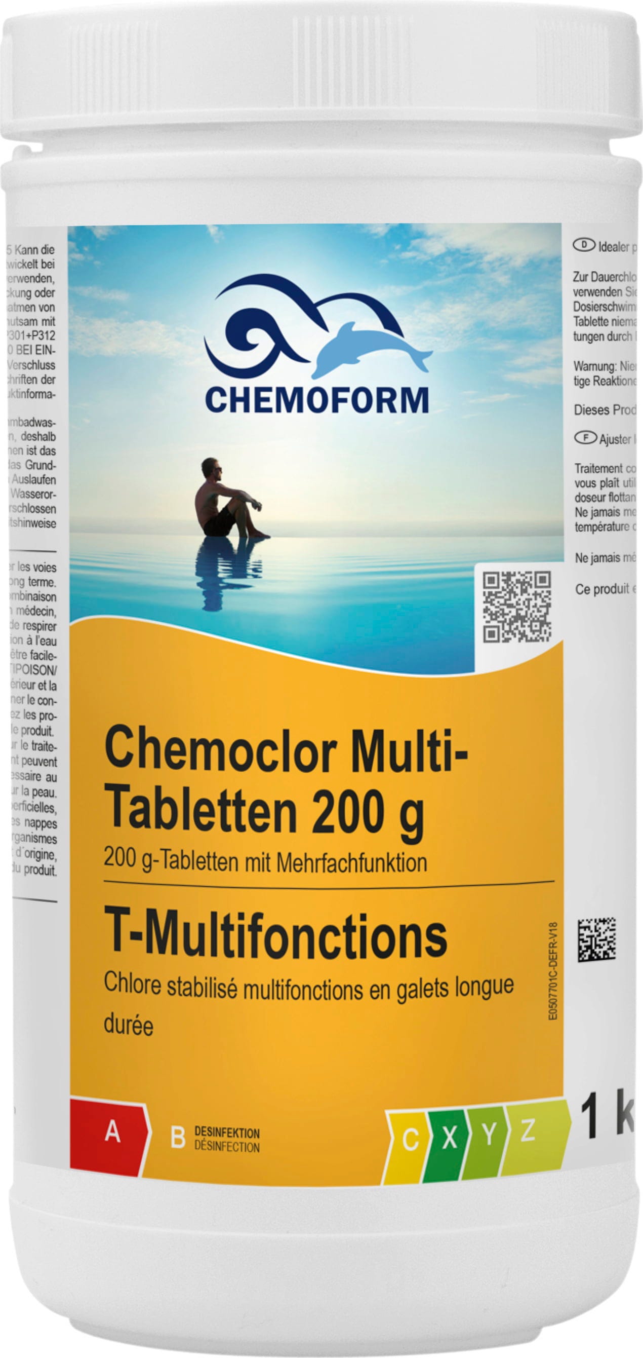 CF. Group Chlor-Multifunktionstabletten 200 g - 1 kg