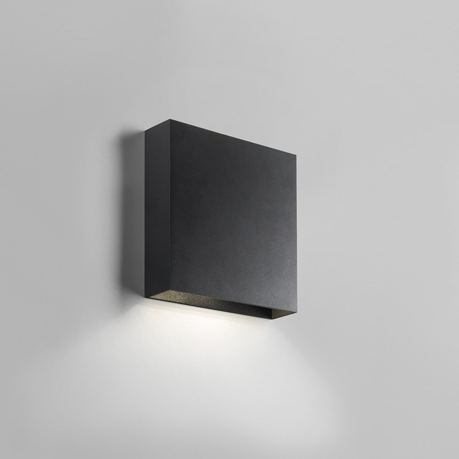 Compact W1 Aplique de Pared LED Down 3000K  Negro - LIGHT-POINT - Sala de estar / salón - Aluminio
