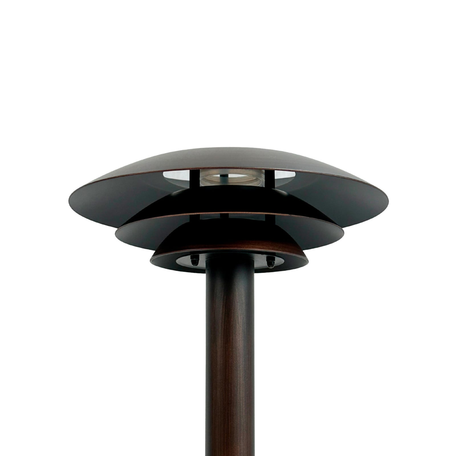 DL25 Bolardo luminoso color cobre, IP44, acero inoxidable - Dyberg Larsen - Terraza - Escandinavo - Redonda