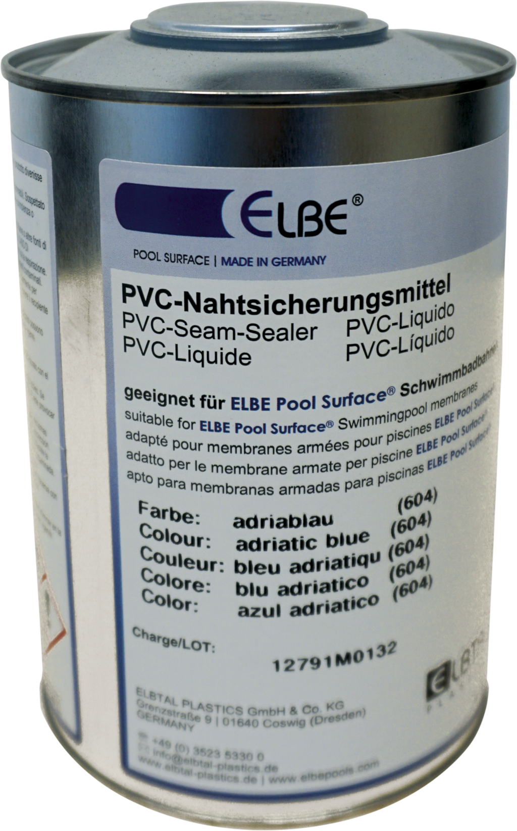 ELBE Poolfolie-Nahtsicherungsmittel - Adriablau - 950 ml