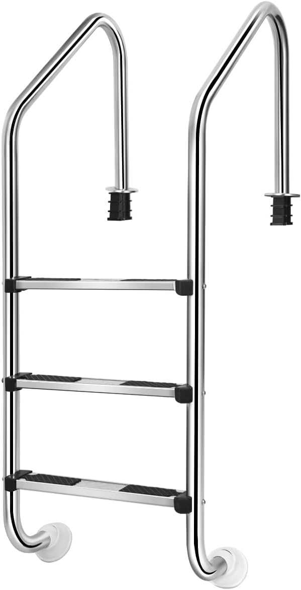 Escalera para Piscina Acero Inoxidable, Escalera Piscina 3 Peldaños