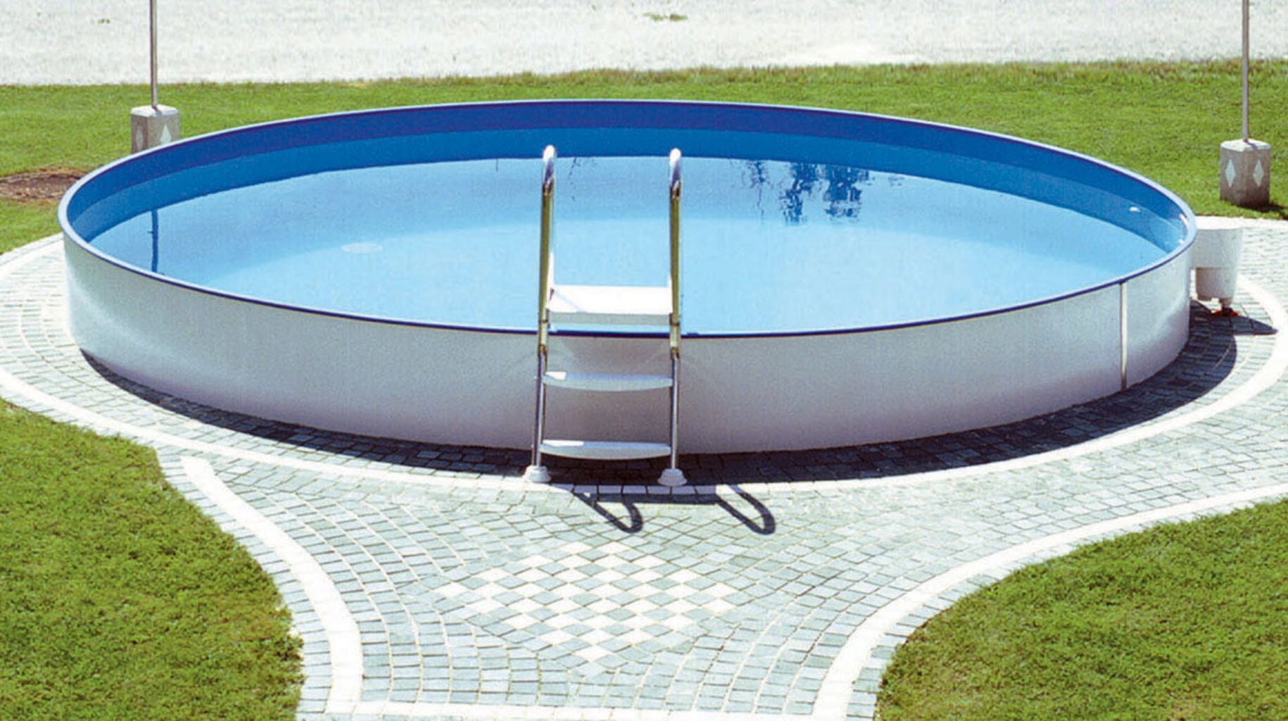 Steinbach Styria Pool Rund Ø 400 x 120 cm - Blau
