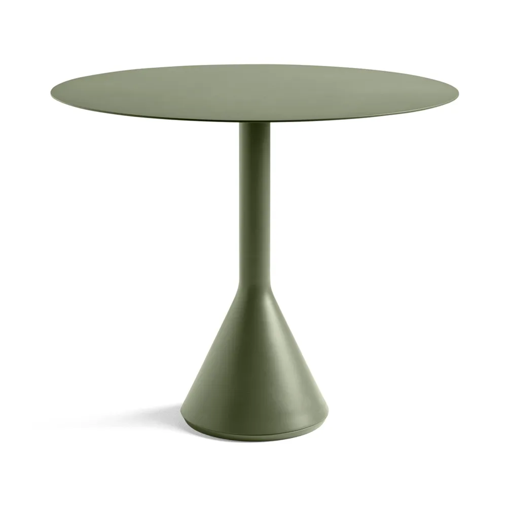 HAY Mesa redonda de café Palissade Cone Olive, ø90