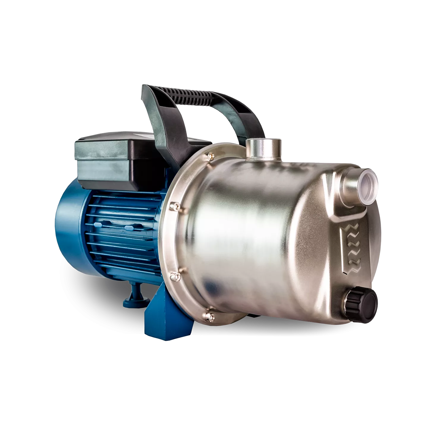 JPV 1500 INOX Bomba de jardín, con impulsor y carcasa de acero inoxidable, 1500 W, 6.300 l/h, 4,8 bar
