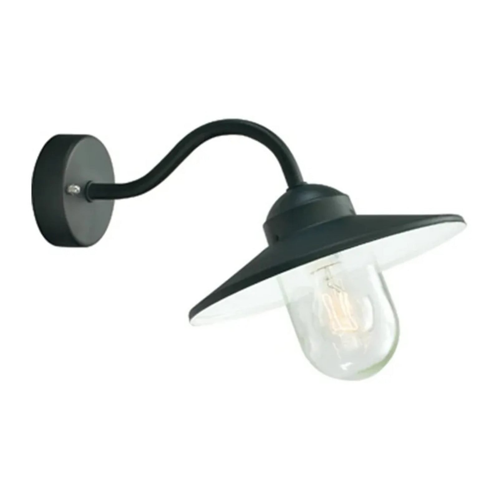 Karlstad Aplique Exterior Negro - Norlys - Terraza - Metal