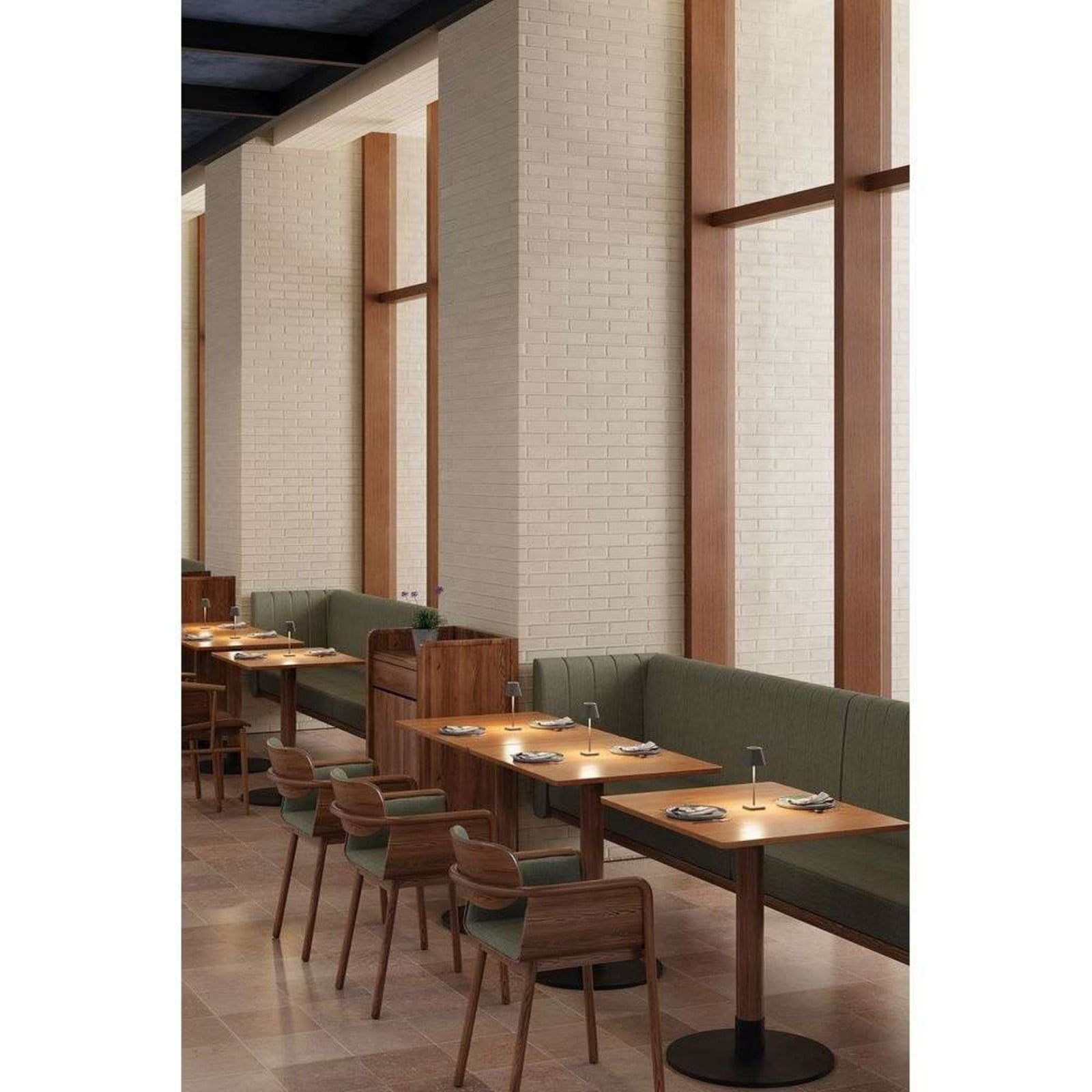Kodu Mobile LED Lámpara de Sobremesa Granite Gray - Blomus - Sala de estar / salón - Aluminio