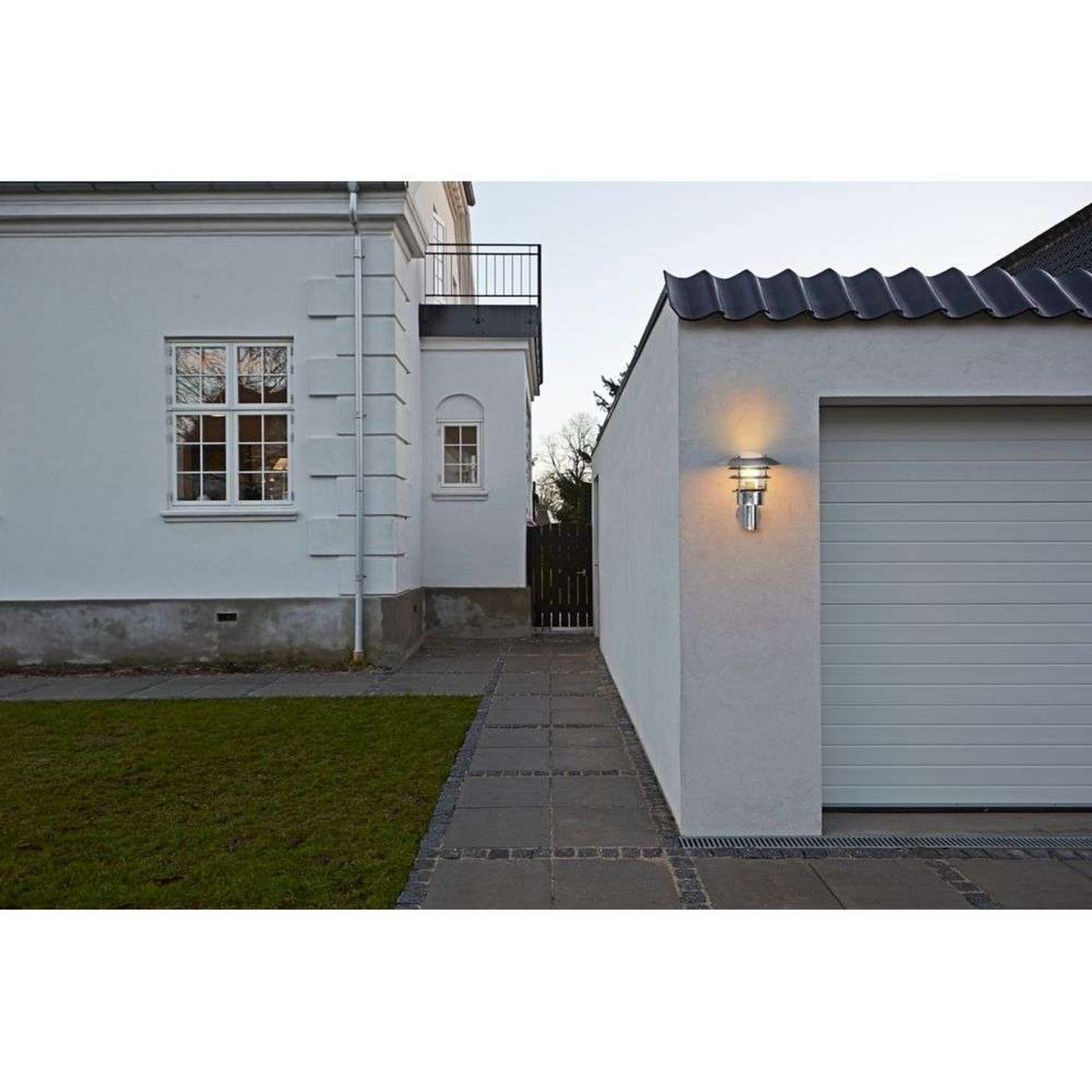 Lønstrup 22 Lámpara  Exterior/Jardín Galvanised - Nordlux - Terraza - Metal