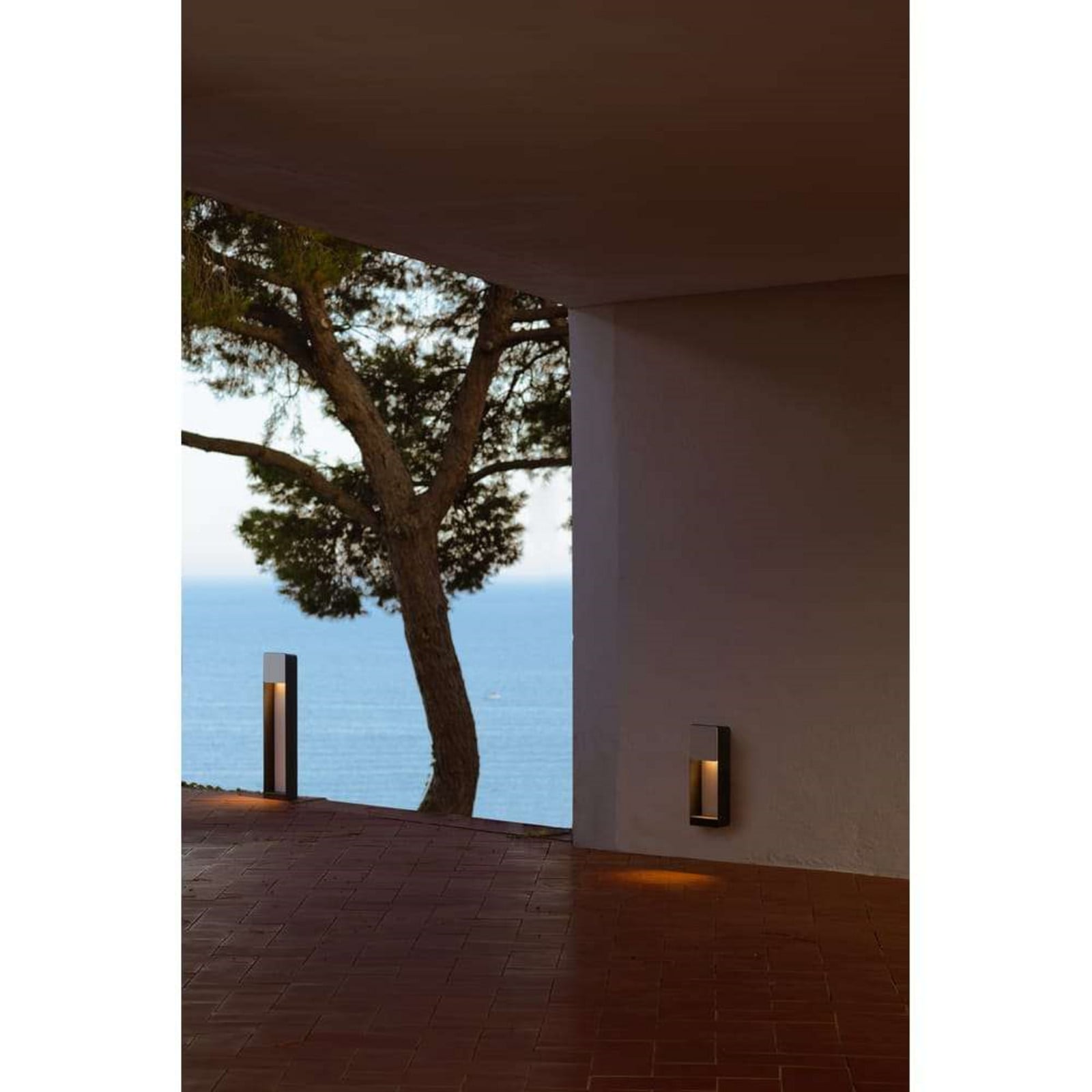 Lab B35 Baliza Exterior Graphite Grey/White - Marset - Metal