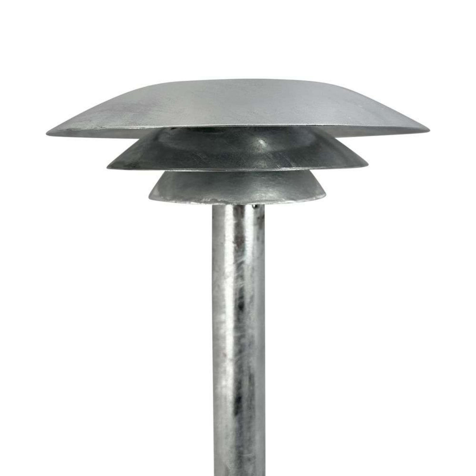 Lámpara de exterior DL25, galvanizada, 90 cm - Dyberg Larsen - Terraza - Escandinavo - Metal - Con pantalla