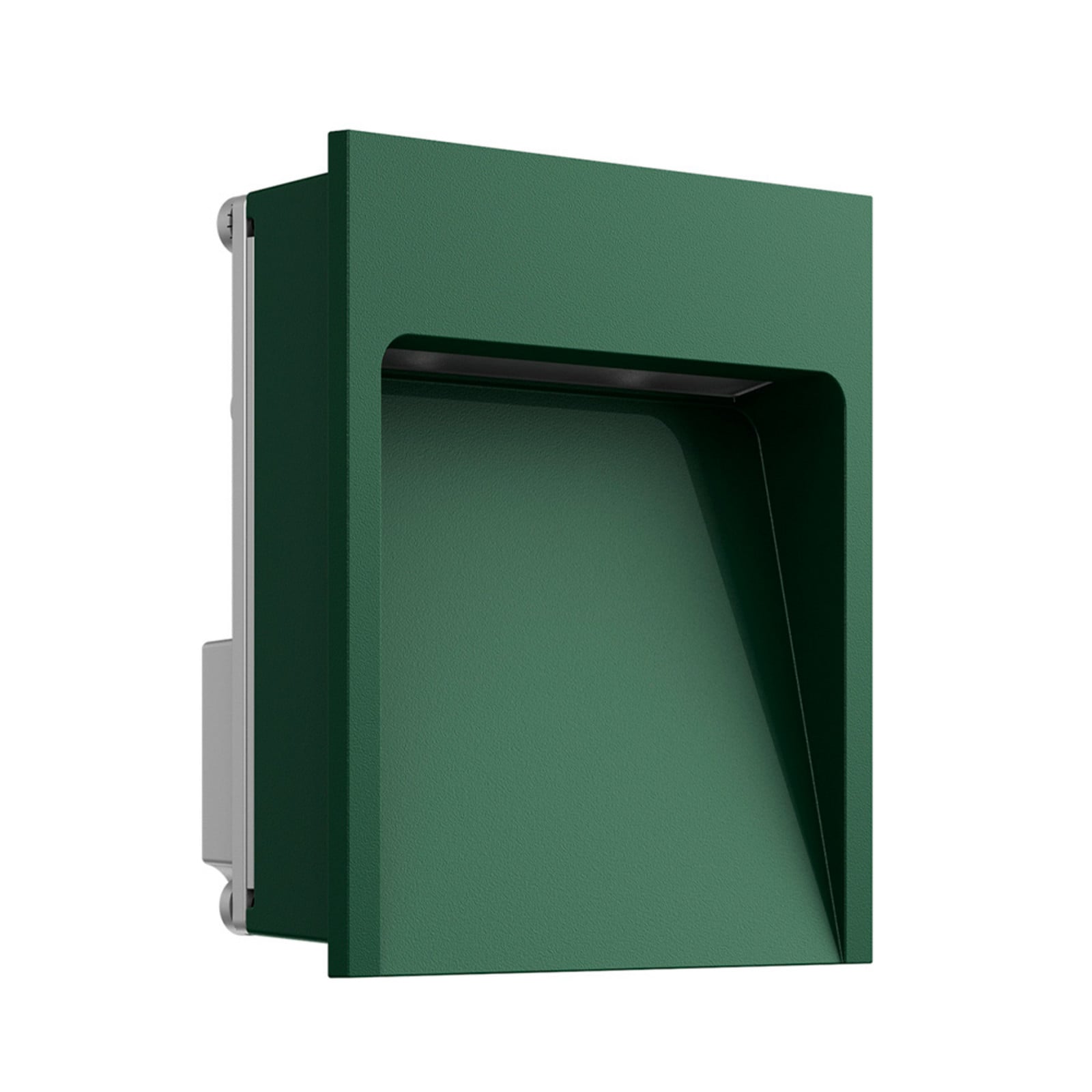 Lámpara empotrable para exteriores My Way, verde bosque, 2700 K, IP65 - FLOS - Terraza - Metal