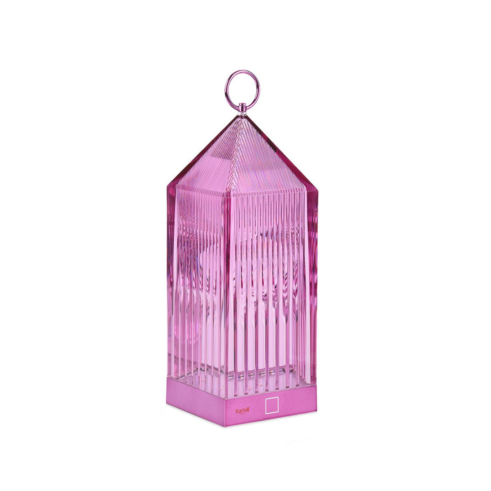 Lantern Portable Lámpara de Sobremesa V2 Wisteria - Kartell - Balcón - Diseño - Plástico - Farol