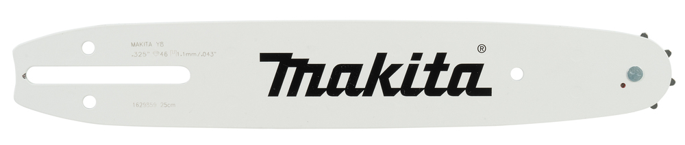Makita Espada de motosierra 191T85-8, accesorio resistente para cortes precisos en madera, alto rendimiento, fácil instalación, larga durabilidad, diseño optimizado, color negro.