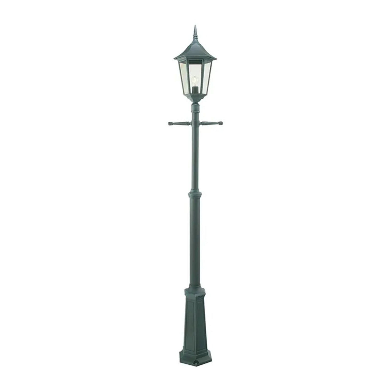 Modena 1 Lámpara Exterior tipo Farola Negro - Norlys - Terraza - Aluminio