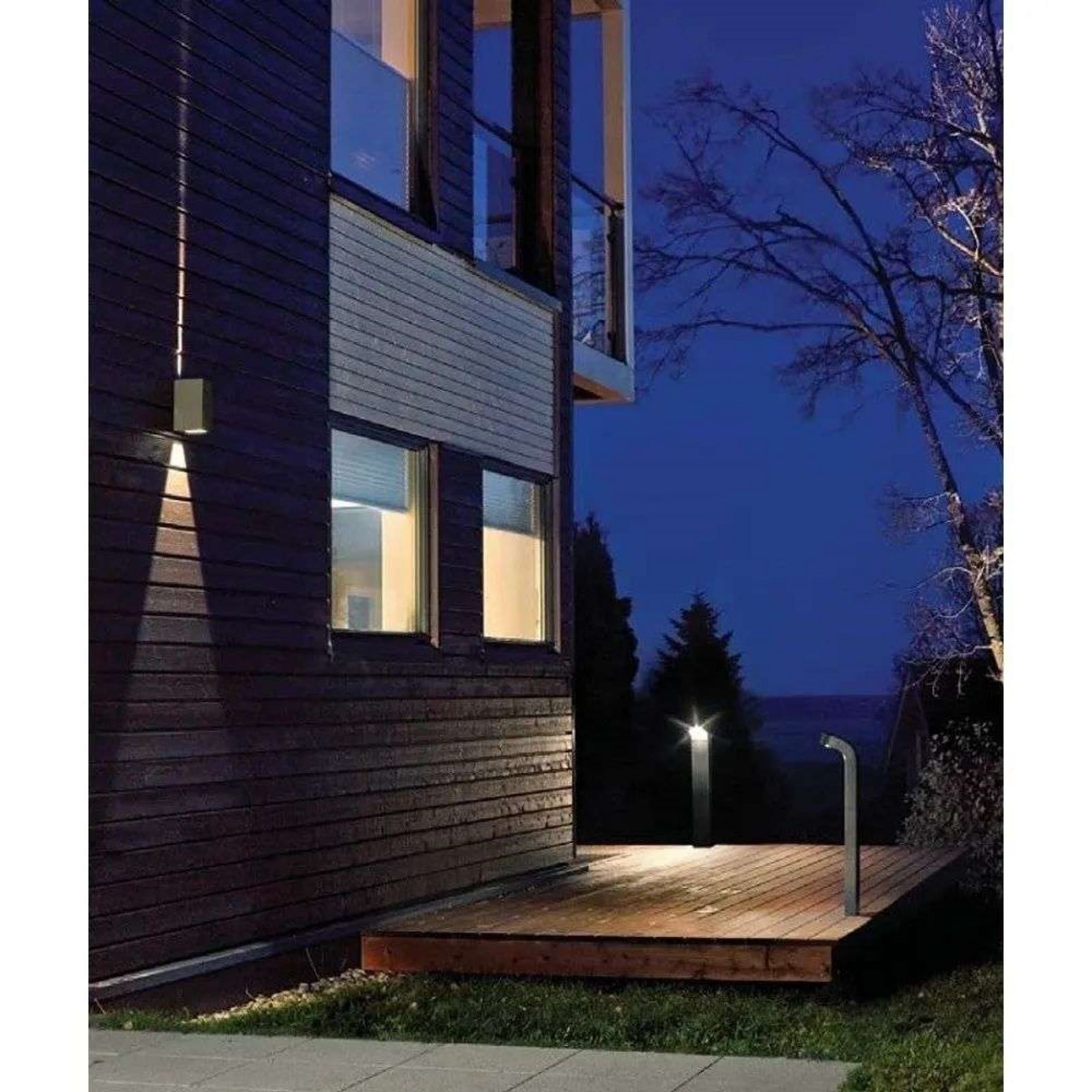 Molde LED Baliza Exterior Aluminio - Norlys - Terraza