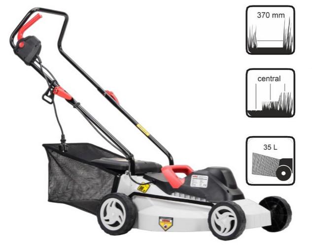 NAC NEW AMERICAN CONCEPT LE15-37-PB-S Cortacésped eléctrico, cortadora de césped eléctrica