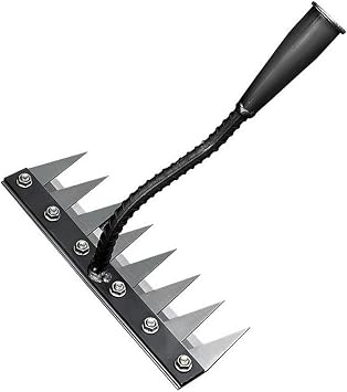 Rastrillo de Deshierbe Extractor de Malas Hierbas con 8 Dientes