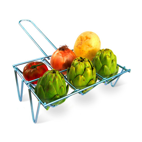 Rejilla para verduras - Zinc - 6 piezas