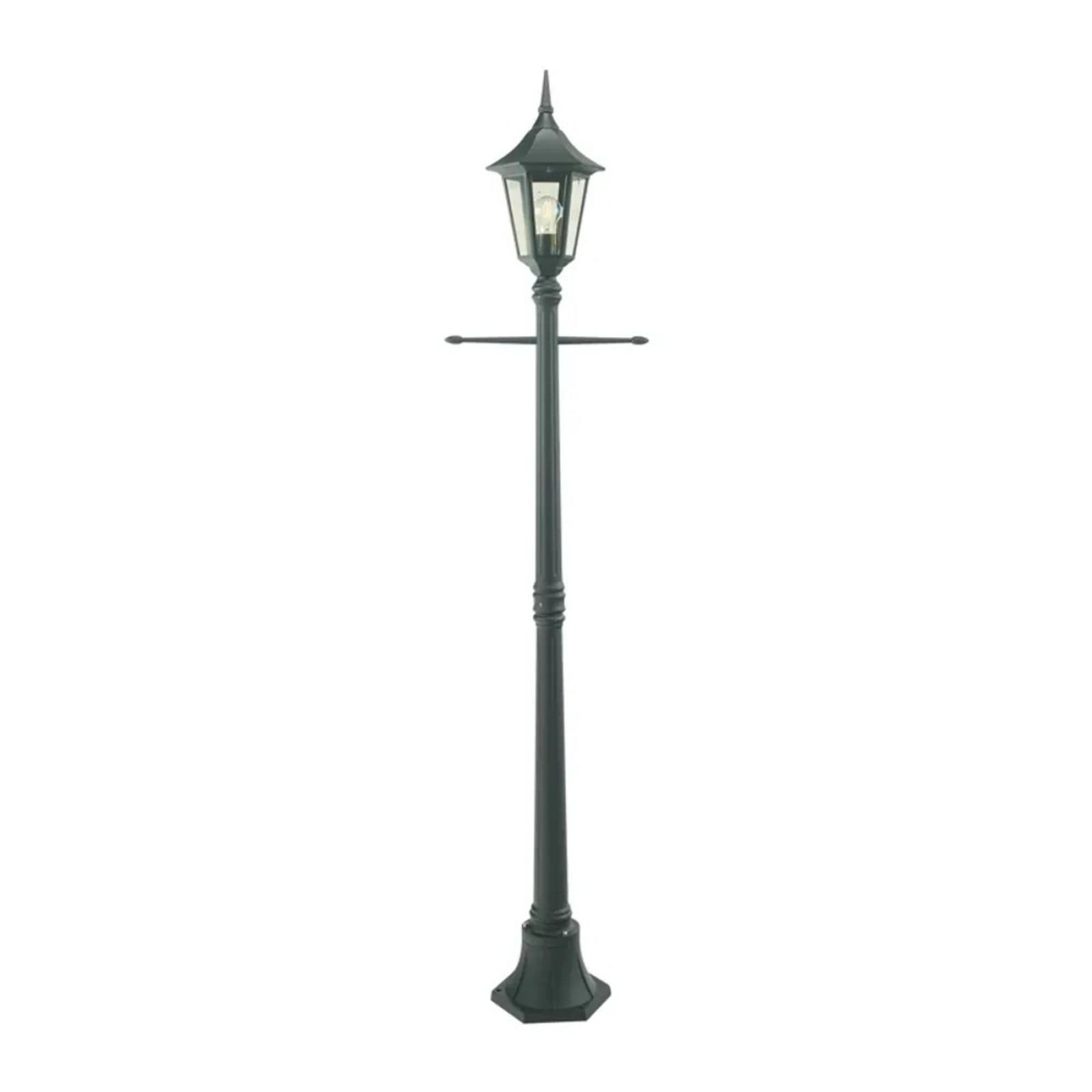 Rimini/Milano 1 Lámpara Exterior tipo Farola Blanco con Anclaje para Hormigón Norlys - Terraza - Aluminio