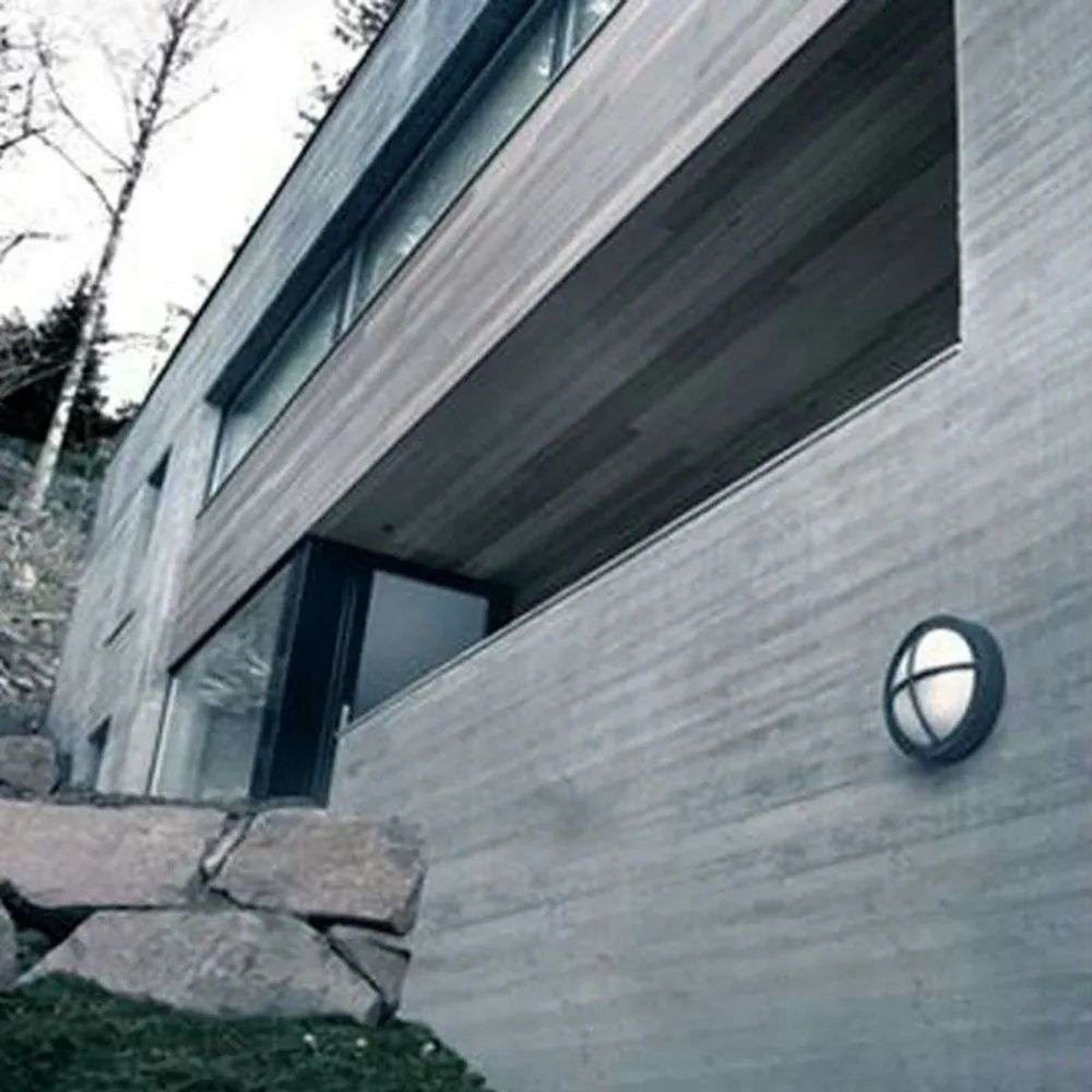 Rondane LED Aplique Exterior Pared/Techo Grafito - Norlys - Terraza - Aluminio