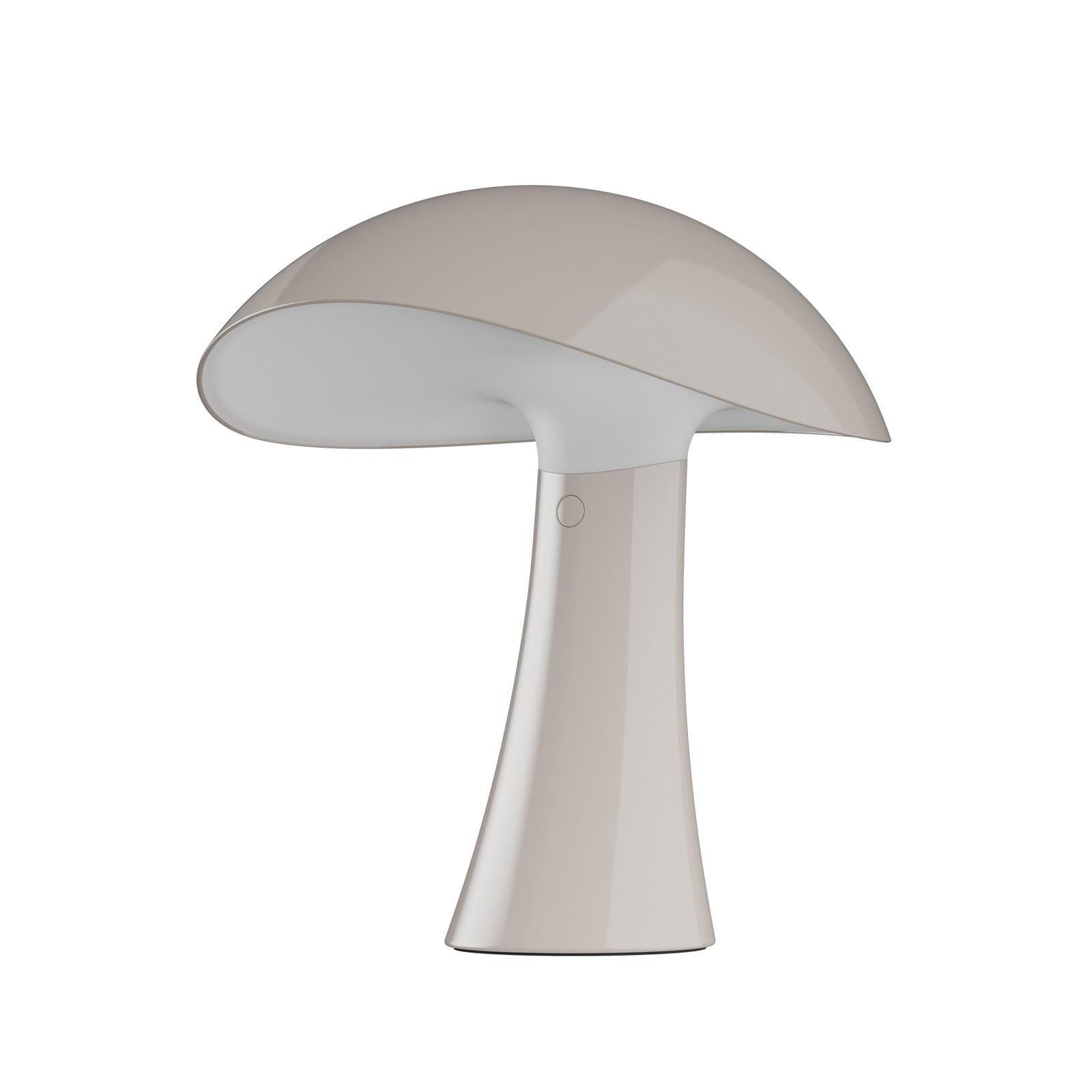 Rumee 220 PORTABLE Lámpara de mesa recargable, gris, IP44 - Louis Poulsen - Sala de estar / salón - Diseño - Plástico - Con pantalla