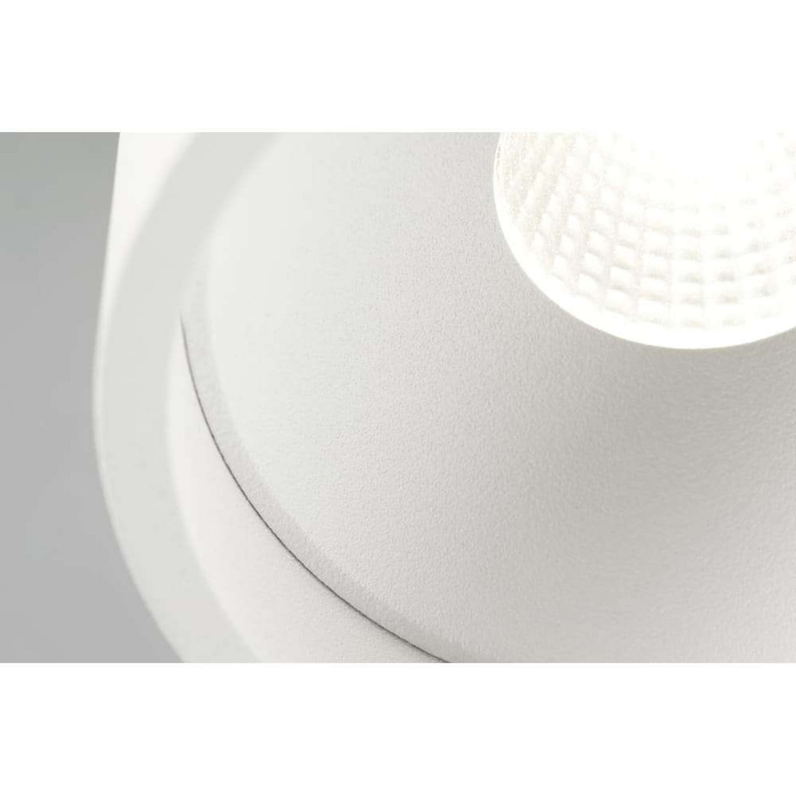 Solo 1 Empotrable Redondo de Techo 6W 3000K Blanco - LIGHT-POINT - Cocina - Aluminio