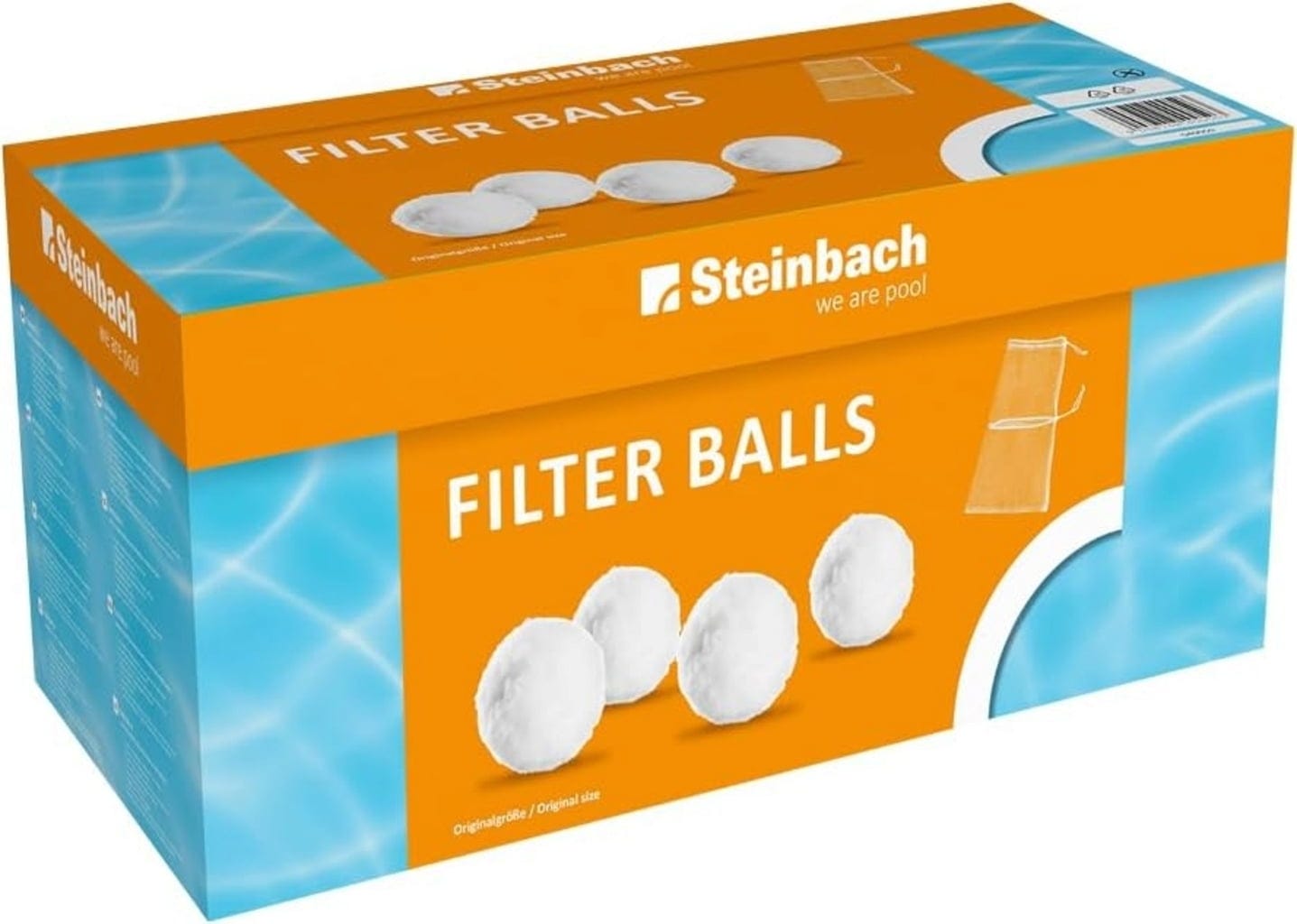 Steinbach Filter Balls - 700 g inkl. Netz