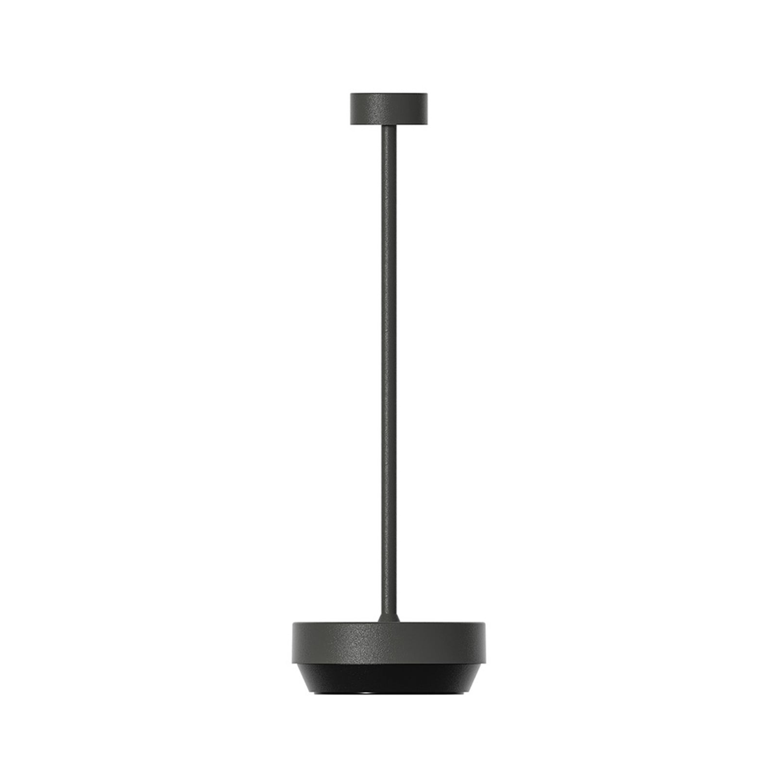 Turas LED Portable Lámpara de Sobremesa Granite Gray - Blomus - Sala de estar / salón - Aluminio