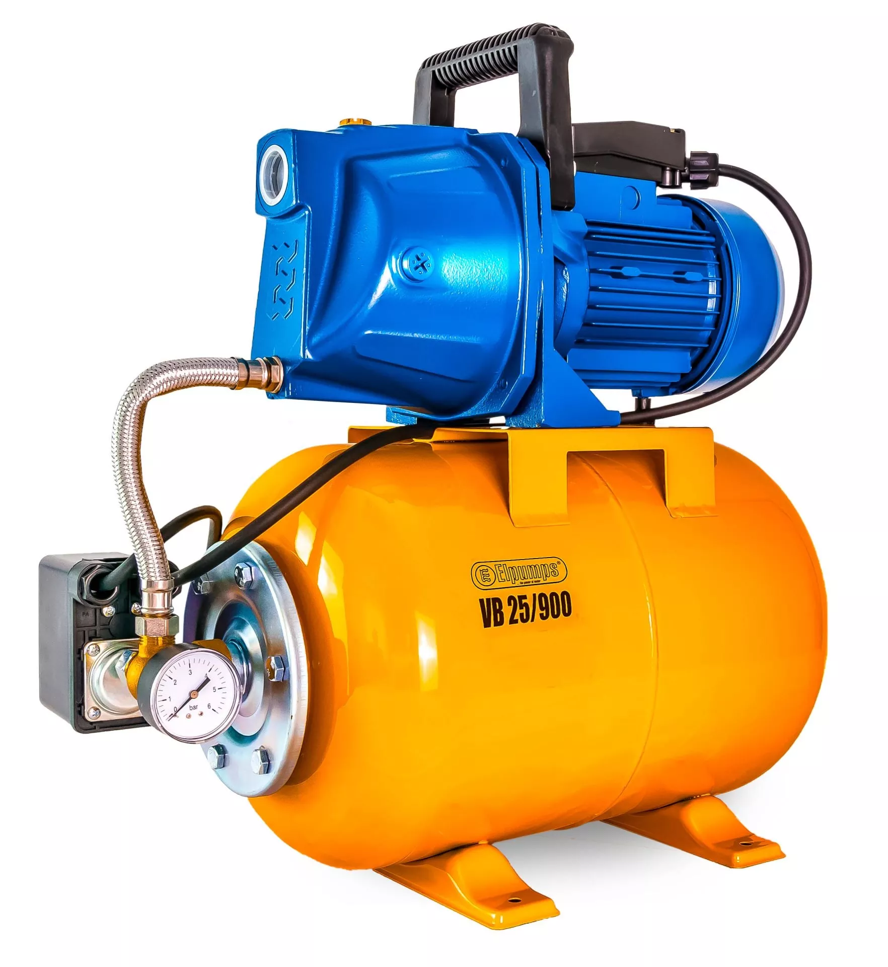 VB 25/900 Grupo de presión, 900 W, 3.700 l/h, 4,2 bar, 25 L