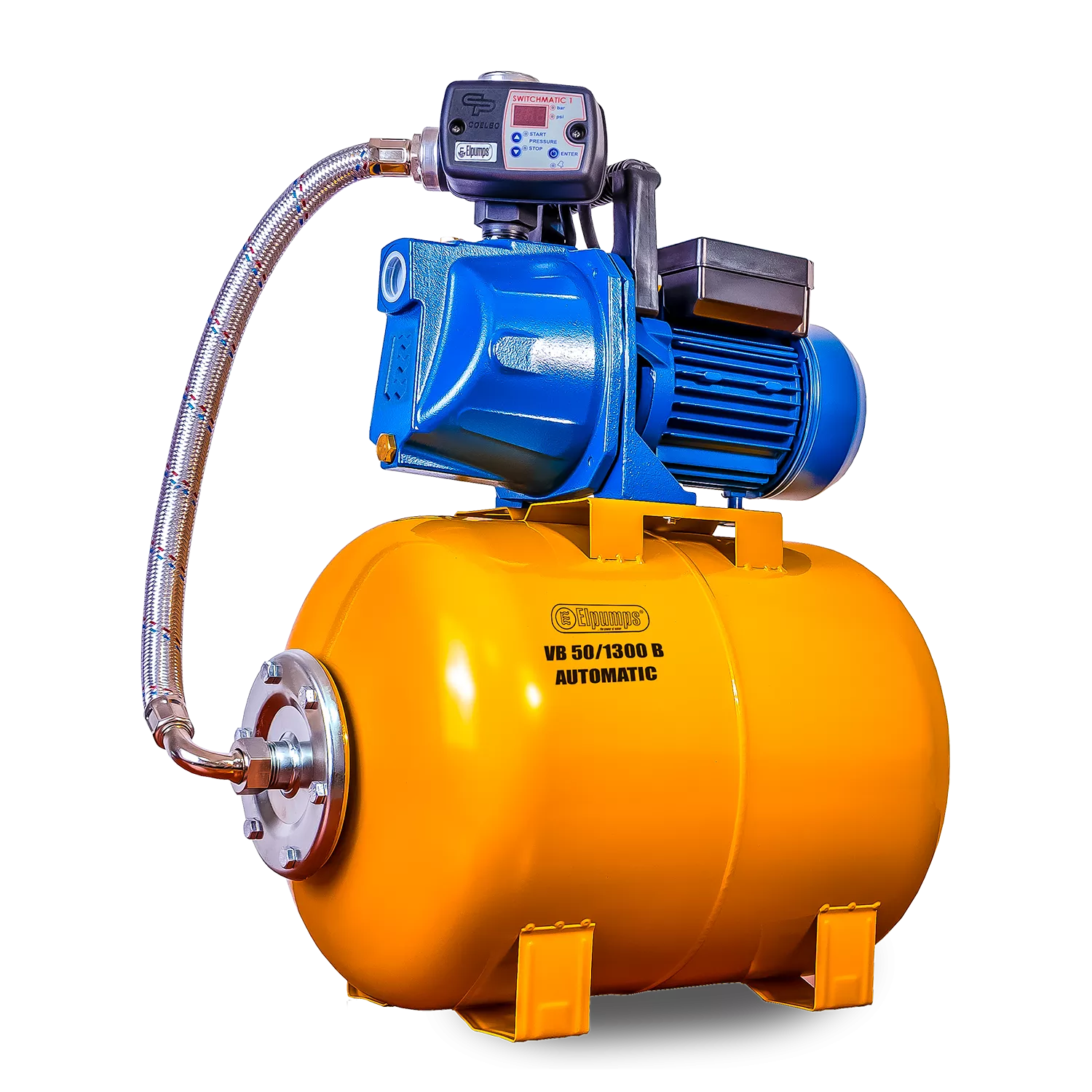 VB 50/1300 B Automatic Grupo de presión, con impulsor de acero inoxidable, 1300 W, 5.400 l/h, 4,7 bar, 50 L