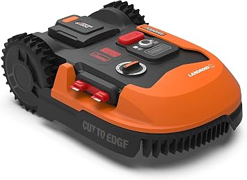 WORX Robot cortacésped Landroid M500 Plus 20V Máx. | WR165E | Superficie de hasta 500m2 | Pendientes de hasta el 35% | Navegación Inteligente |Cut to Edge 2,6 cm del Borde